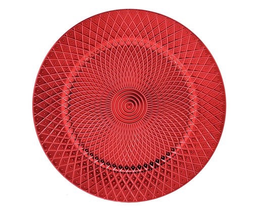 Sousplat Vasti, Vermelho | WestwingNow