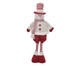 Boneco de Neve Branco e Vermelho, Branco | WestwingNow