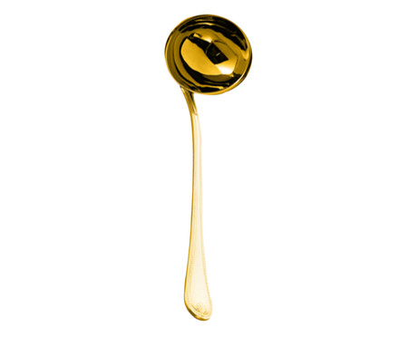 Concha para Sopa em Inox Guinever - Ouro