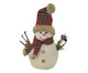 Boneco de Neve Creme e Vermelho, Creme | WestwingNow