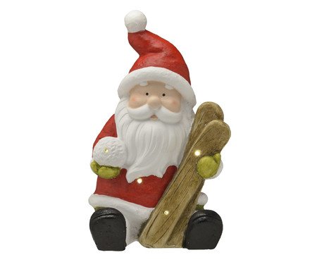 Papai Noel com Luz Vermelho e Branco | Westwing