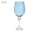 Jogo de Taças para Vinho em Cristal Sam - Azul, Azul | WestwingNow