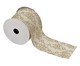 Fita Natalina Bege e Branco, Bege | WestwingNow