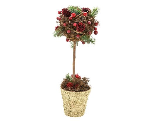 Mini Árvore de Natal Goly, Marrom | WestwingNow
