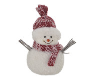 Boneco de Neve Vermelho e Prata | WestwingNow