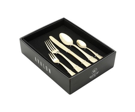 Faqueiro em Inox Avalon | Westwing