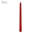 Jogo de Velas Decorativas Ray Vermelho, Vermelho | WestwingNow