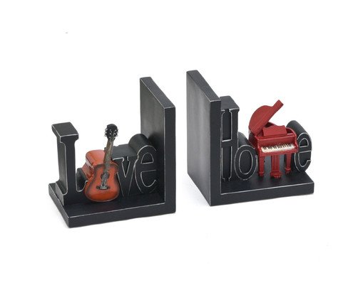 Suporte para Livros Decorativoseesen Preto, Preto | WestwingNow