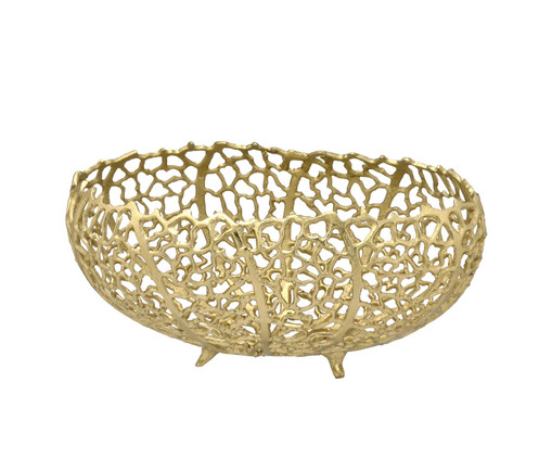 Centro de Mesa Decorativo Heinsberg Dourado, Dourado | WestwingNow