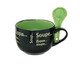 Caneca para Sopa Werne Preto e Verde, Colorido | WestwingNow