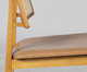 Cadeira Freijó Star Couro Caramelo, multicolor | WestwingNow