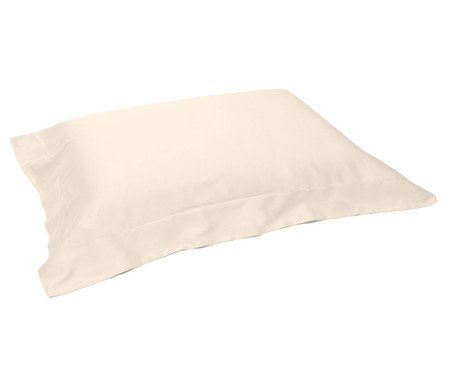 Fronha Platine Marfim 300 Fios - 50X90cm | Westwing