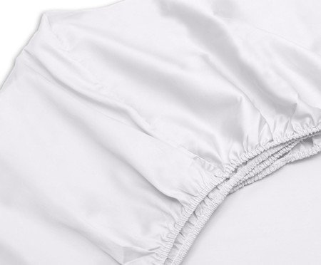 Lençol Inferior Platine Branco 300 Fios | Westwing