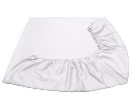 Lençol Inferior Platine Branco 300 Fios | Westwing