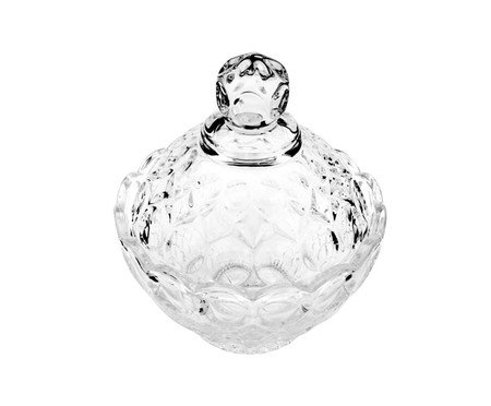 Bomboniere com Tampa em Cristal Nid - Transparente | WestwingNow