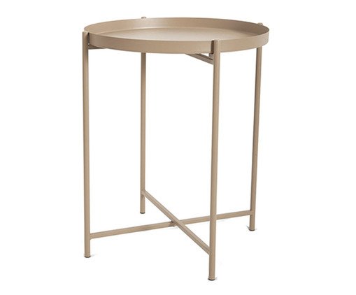 Mesa Yapita Bege, Marrom | WestwingNow