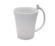 Caneca em Porcelana Birds - Branco, Branco | WestwingNow