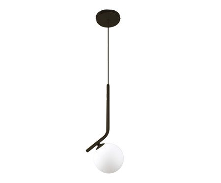 Pendente Globo Preto Bivolt | Westwing