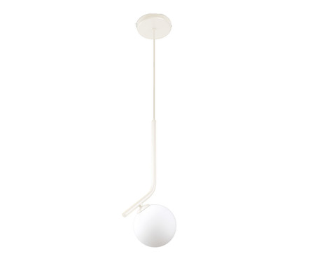 Pendente Globo Branco Bivolt | Westwing