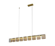 Pendente em Led 24W Array Dourado e Ambar | WestwingNow