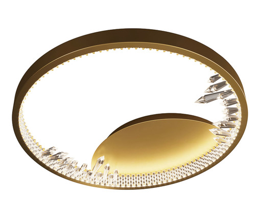 Plafon em Led 1W Milenium Dourado, Dourado | WestwingNow