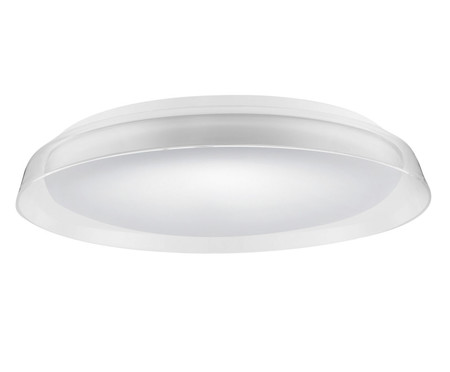 Plafon Sobrepor em Led 24W Miska Transparente e Leitoso