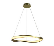 Pendente em Led 24W Mobius Dourado | WestwingNow