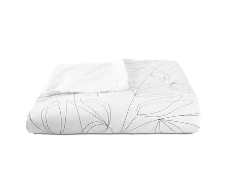 Capa Duvet para Edredom Tous Les Jours Floral P&B | Westwing
