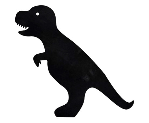 Adesivo de Parede Lousa Dinossauro T Rex Preto - Hometeka, Preto | WestwingNow