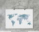 Pôster Mundi Coetâneo Mapa - Hometeka, Colorido | WestwingNow