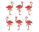 Jogo de Adesivos de Parede Flamingo - Hometeka, Colorido | WestwingNow