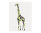 Pôster Girafa Geométrica - Hometeka, Colorido | WestwingNow
