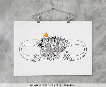 Pôster Abraço - Hometeka | WestwingNow