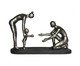 Escultura Pai e Mãe com Filho Preto, Preto | WestwingNow
