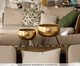 Cachepot com Suporte Dourado, Colorido | WestwingNow