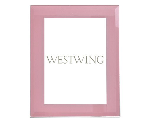 Porta Retrato Fancy Rosa, Rosa | WestwingNow