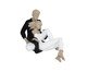 Escultura Casal Deitado Abraçado Bege e Branco, Colorido | WestwingNow