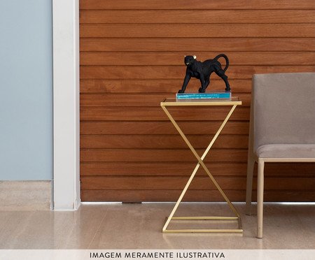 Mesa Lateral Saire Dourado | Westwing