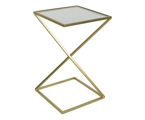 Mesa Lateral Saire Dourado, Dourado | WestwingNow