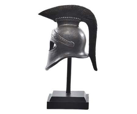 Escultura Elmo Gladiador Marrom | Westwing