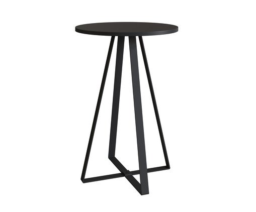 Mesa Lateral Ollier Preto, black | WestwingNow