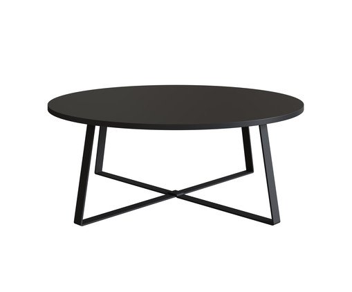 Mesa de Centro Ollier Preto II, black | WestwingNow