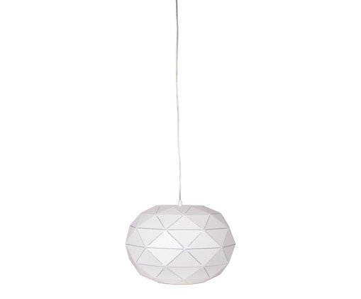 Pendente Albert Branco Bivolt, white | WestwingNow