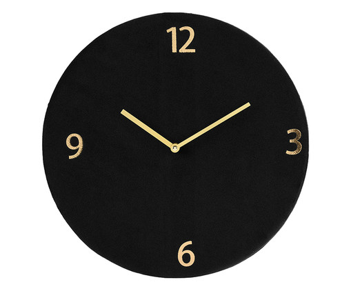 Relógio em Veludo Husum Preto, black | WestwingNow