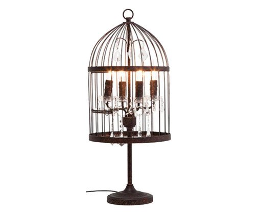 Luminária Gaiola 220V, brown | WestwingNow