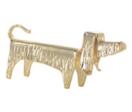 Adorno Lanky Dog Dourada | WestwingNow