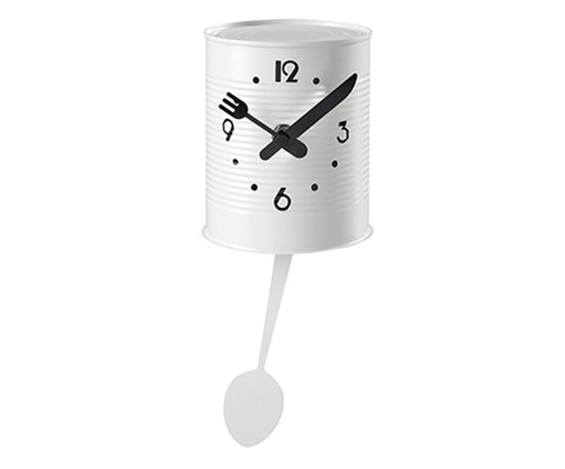 Relógio de Parede Colher Branca, white | WestwingNow