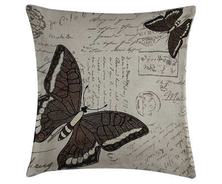 Capa de Almofada Butterfly Marrom | Westwing