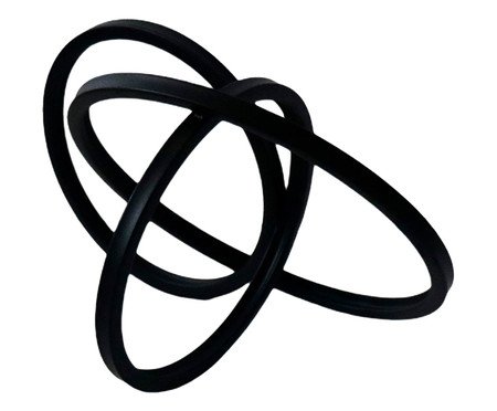 Adorno Abstrato Preto | Westwing