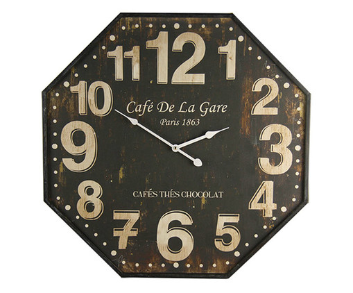 Relógio de Parede Café de La Gare, Colorido | WestwingNow